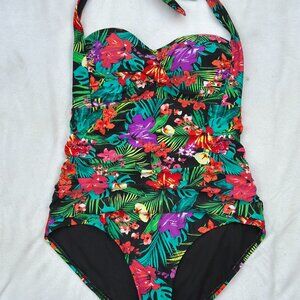Floral Swimsuit sz. L